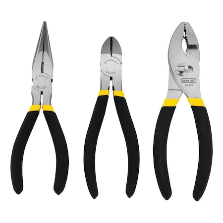 STANLEY STNLY PLIERS SET 3PK 6""L 84-114